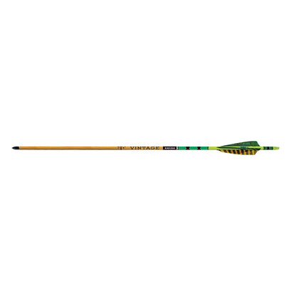 Black Eagle Pfeil Vintage mit Federn ID6.2 34" 6 Stück