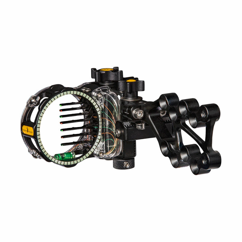 Trophy Ridge Sight React Pro Hunting RH Black 7-Pin-Visier 0.010