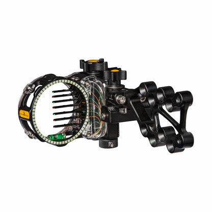Trophy Ridge Sight React Pro Hunting RH Black 7-Pin-Visier 0.010