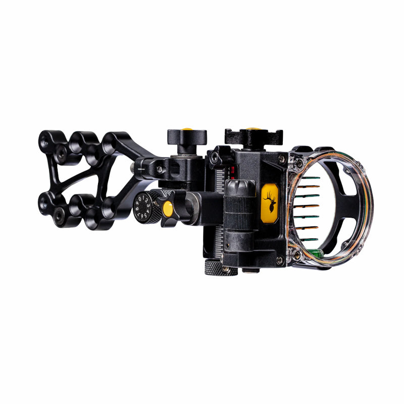 Trophy Ridge Sight React Pro Hunting RH Black 7-Pin-Visier 0.010