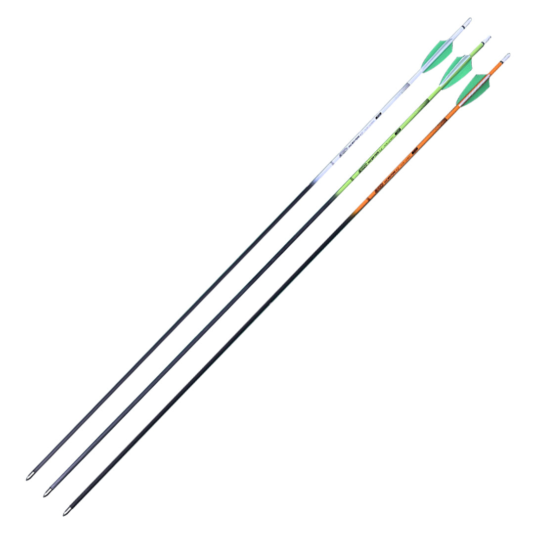 Shocq Pfeil Inceptor 4.2 Vanes mit Spitze montiert
