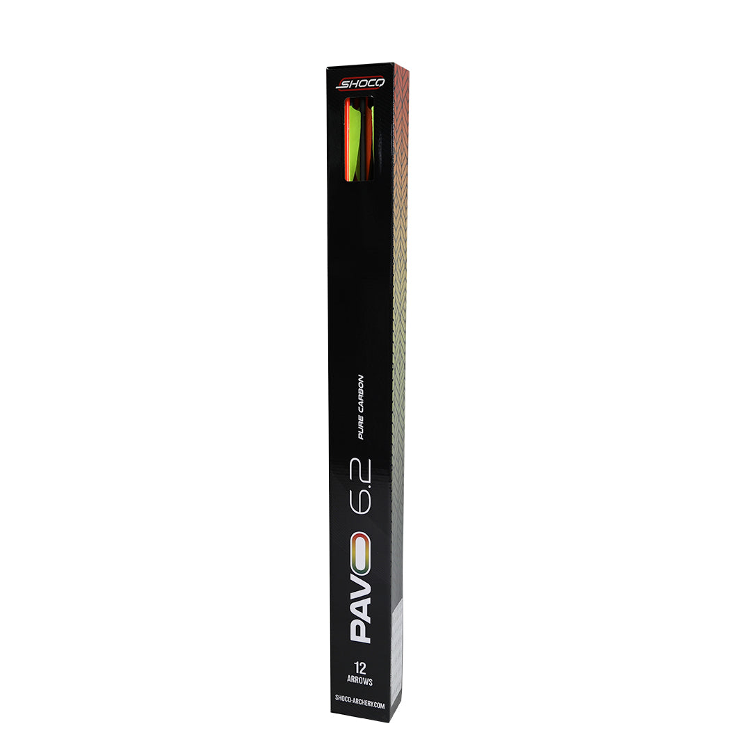 Shocq Pfeil Pavo 6.2 mit 4" Federn
